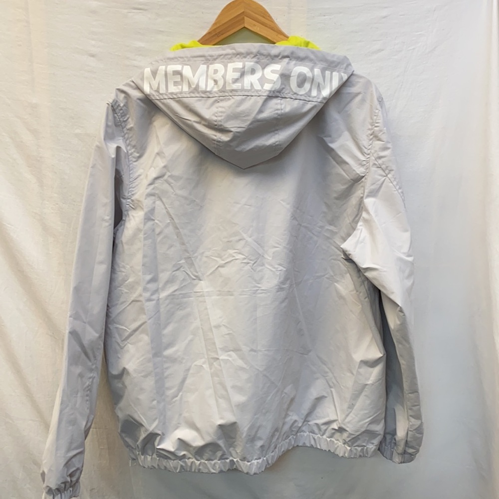 Members Only Solid Popover Hooded Windbreaker - image 4